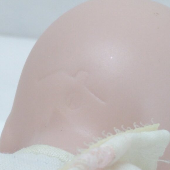 Porcelain Sleeping Baby Dolls Removable Outfits Hats Marked Trademarks Vintage - Picture 12 of 15